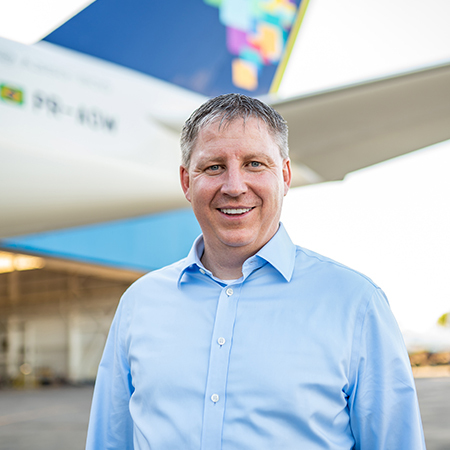 John Rodgerson, CEO, Azul Airlines 450x450