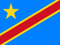 Flag of Congo, The Democratic Republic of the