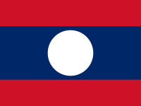 Flag of Lao People's Democratic Republic