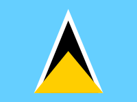 Flag of Saint Lucia