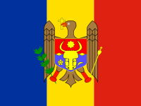 Flag of Moldova, Republic of