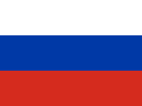 Flag of Russian Federation (Asia)