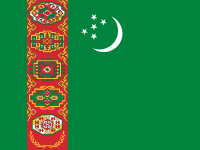 Flag of Turkmenistan