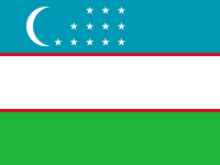 Flag of Uzbekistan